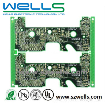 4 Layer PCB, Immersion Gold Finishing, Punching Outline